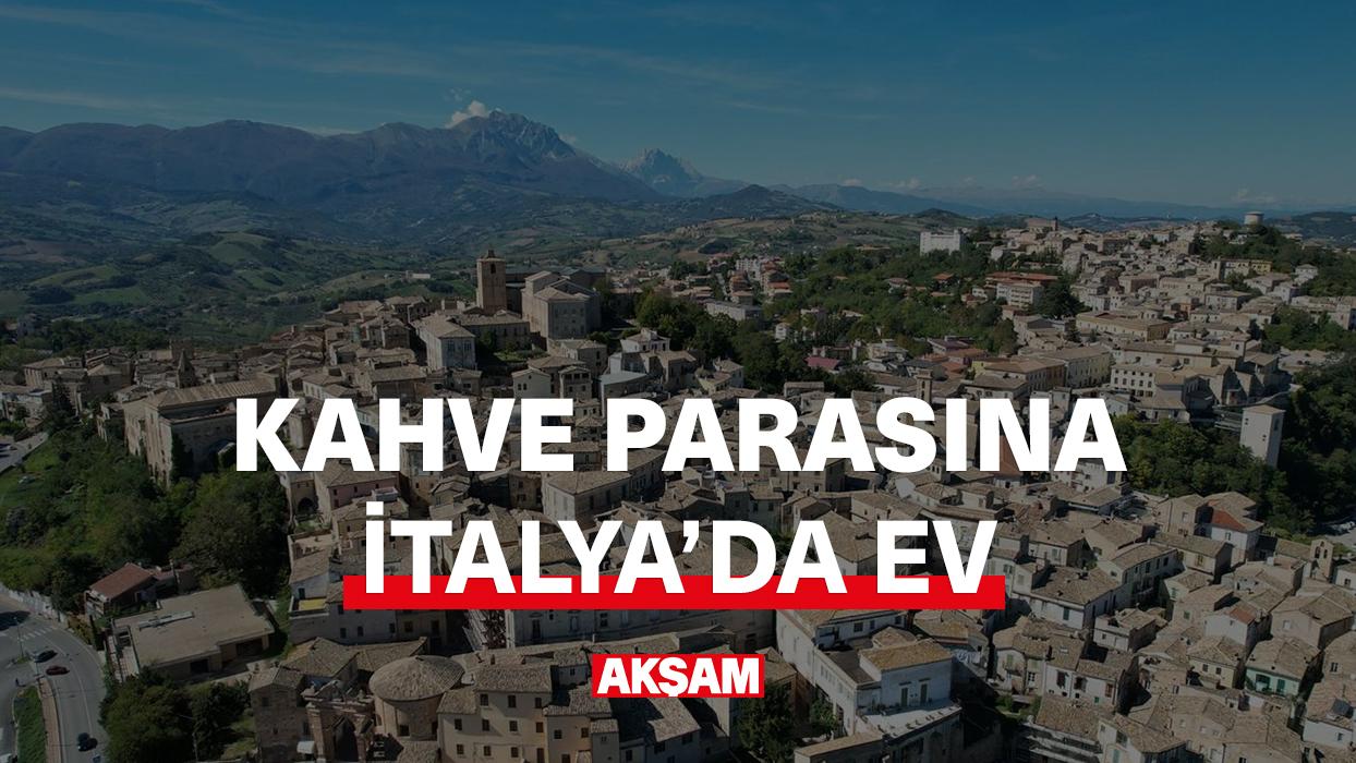 Kahve parasına İtalya'da ev!