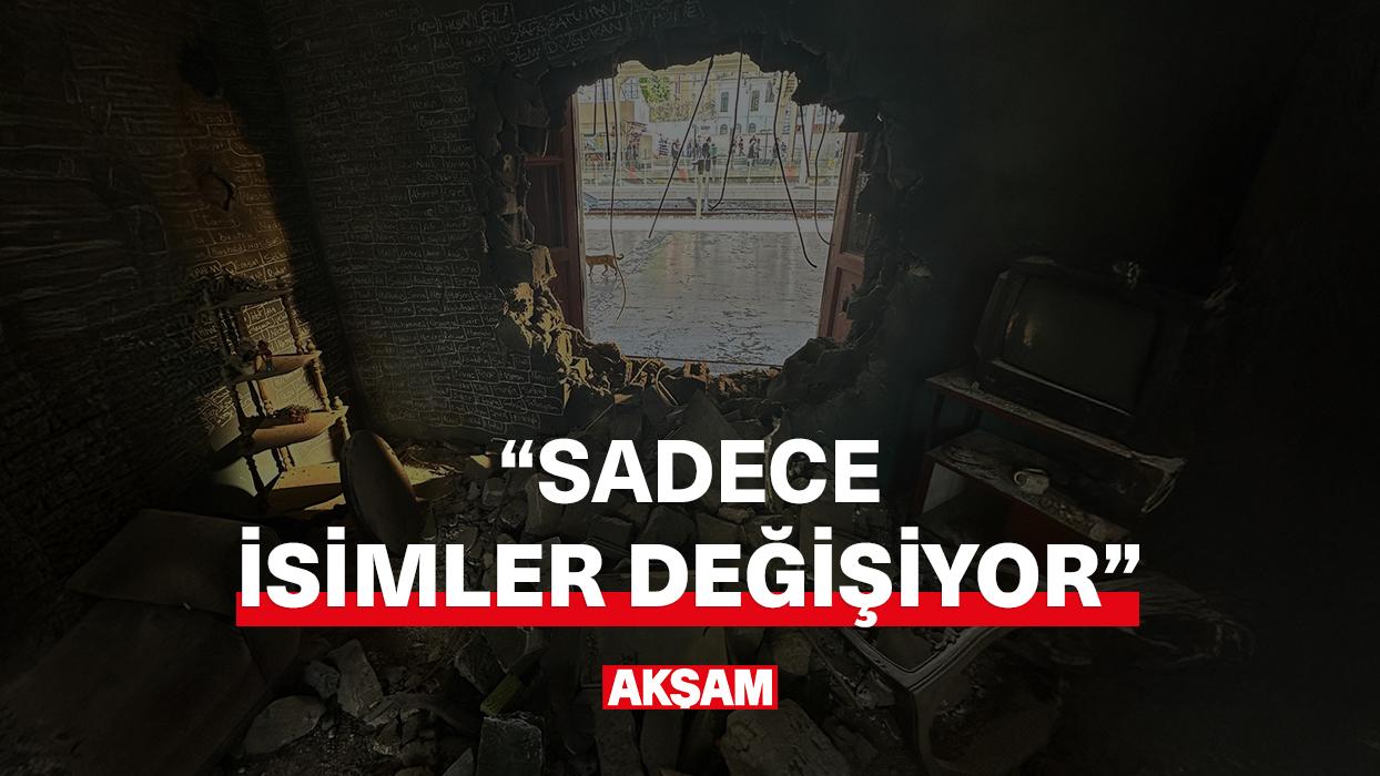 'Sadece isimler değişiyor'