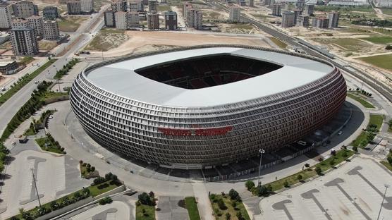 Gaziantep Stadyumu Galatasaray-Trabzonspor finaline hazırlanıyor