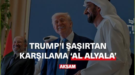 Trump'ı şaşırtan karşılama 'Al Alyala' nedir?