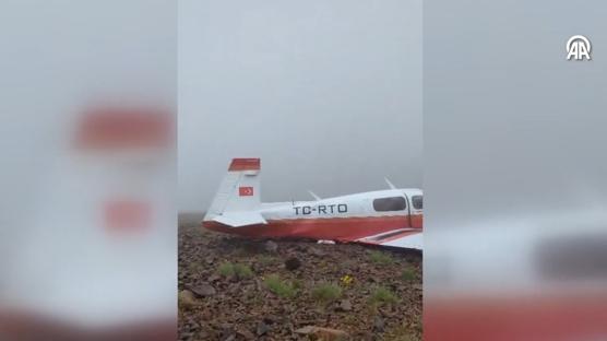 Düşen uçağın yeni görüntüleri ortaya çıktı