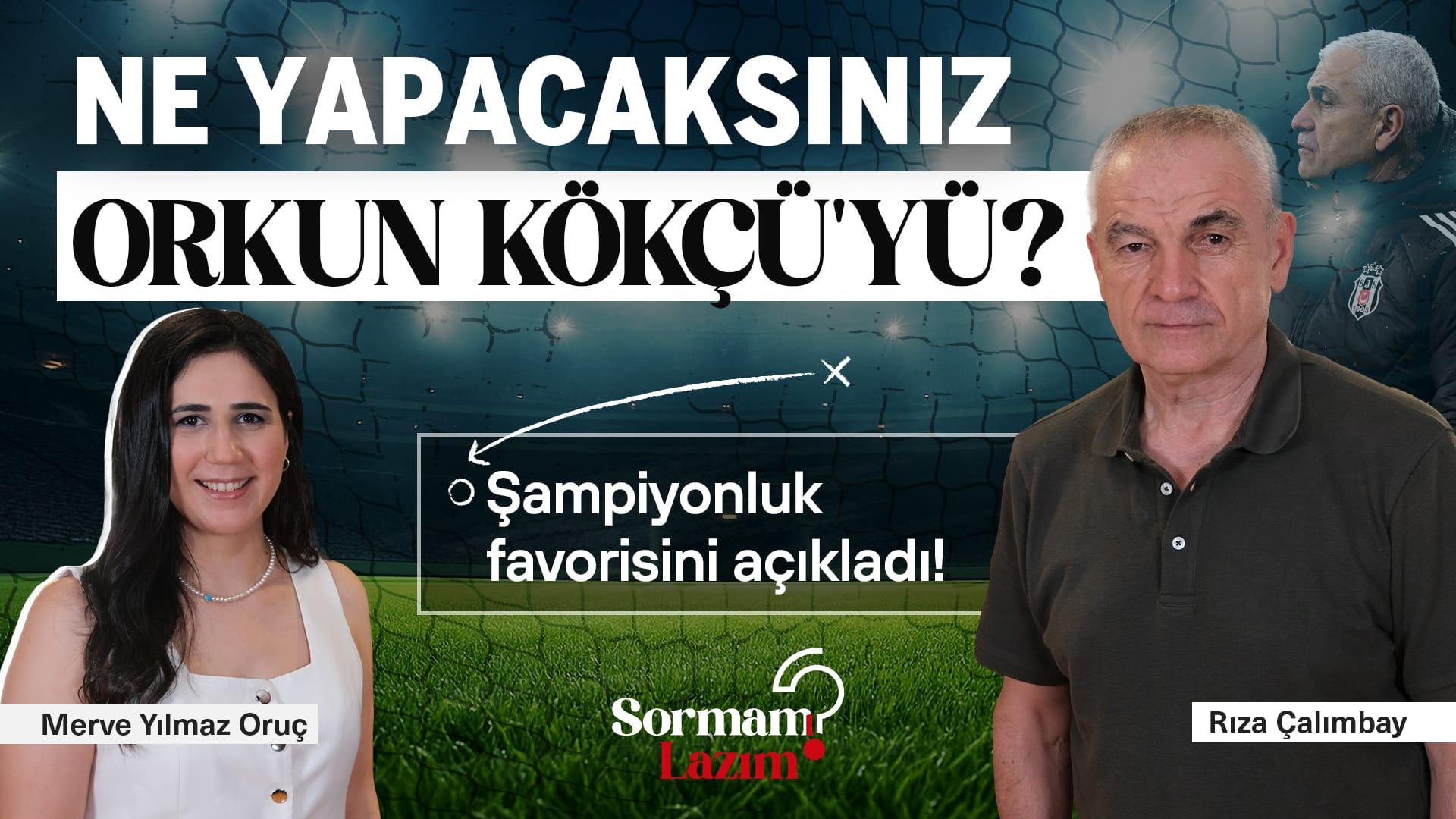 Rıza Çalımbay'dan şaşırtan Orkun Kökçü yorumu! Bu senenin şampiyonu belli...