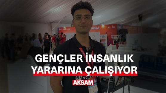 Gençler insanlık yararına çalışıyor… 