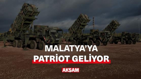 Malatya'ya Patriot geliyor!
