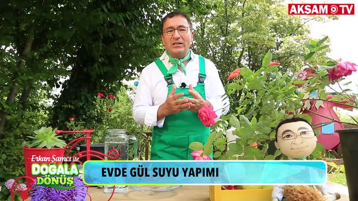 Evde Gül Suyu Yapımı 