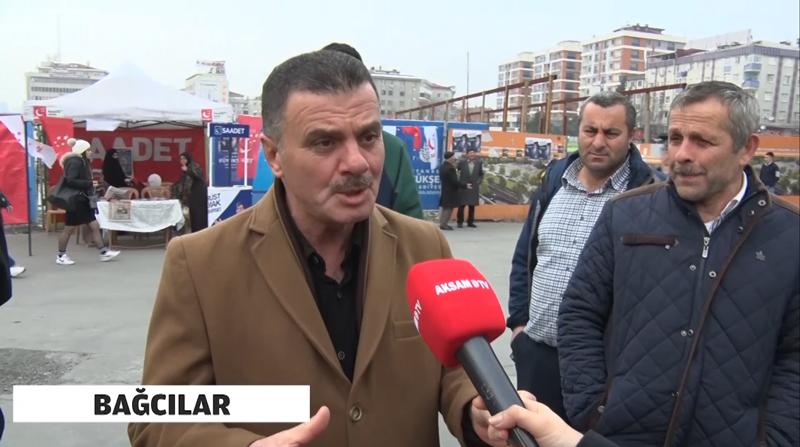 Akşam TV Yerel Seçim Öncesi Halkın Nabzını Tuttu: Bağcılar