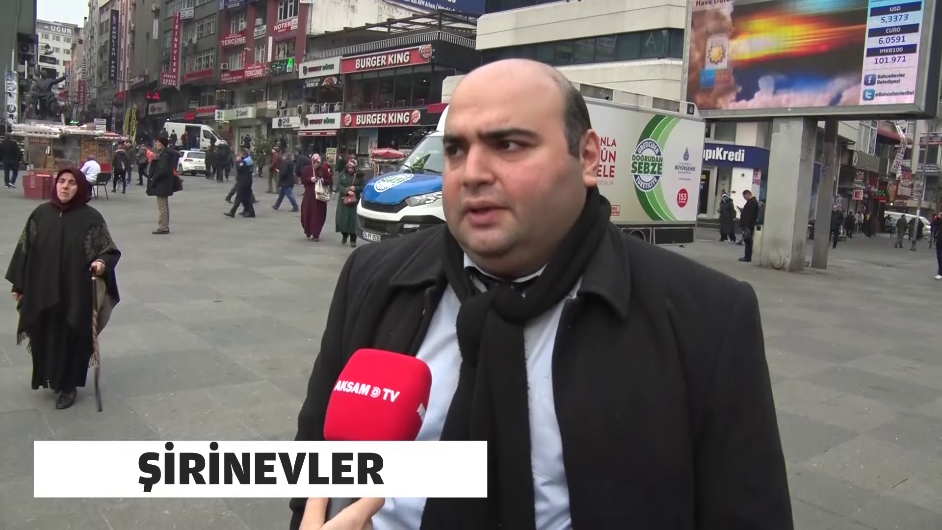 Akşam TV Yerel Seçim Öncesi Şirinevler'de Halkın Nabzını Tuttu