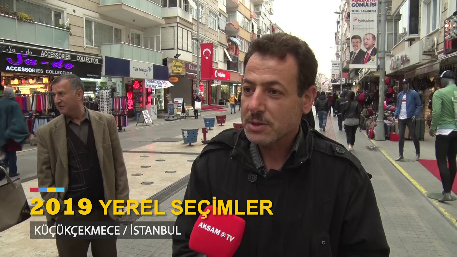 Akşam TV Yerel Seçim Öncesi Küçükçekmece'de Halkın Nabzını Tuttu