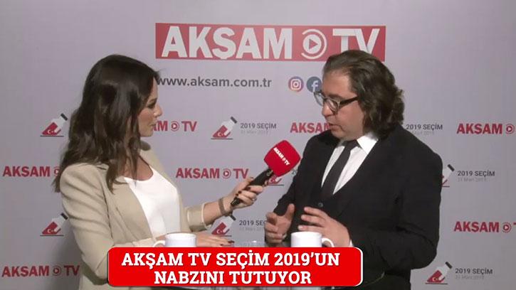 Akşam TV Seçim 2019'un Nabzını Tuttu