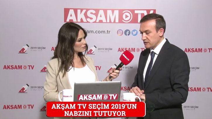 Akşam TV Seçim 2019'un Nabzını Tuttu