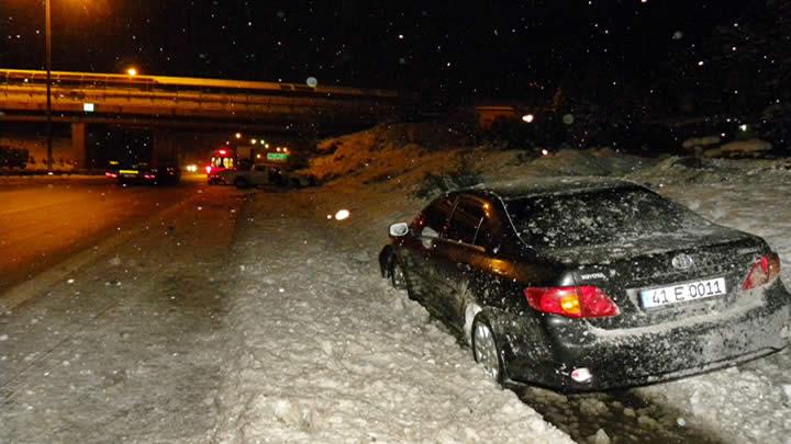 TEM'de zincirleme trafik kazas