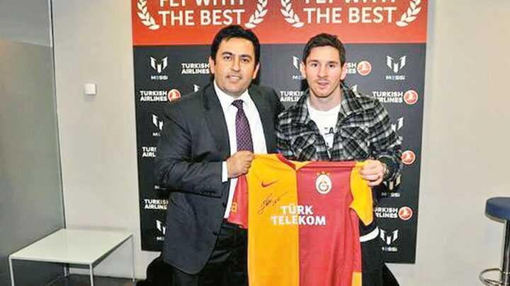 Ve Galata$aray Messiyi de transfer etti!