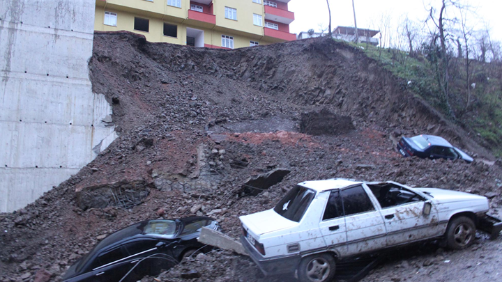 Ordu'da istinat duvar kt