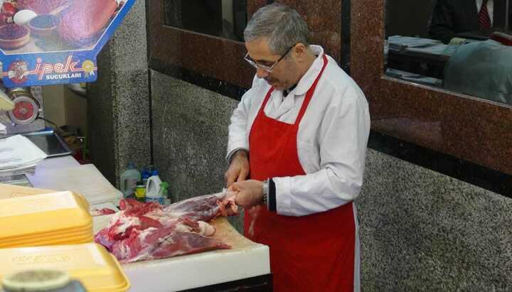 stanbul'da sucuk denetimi