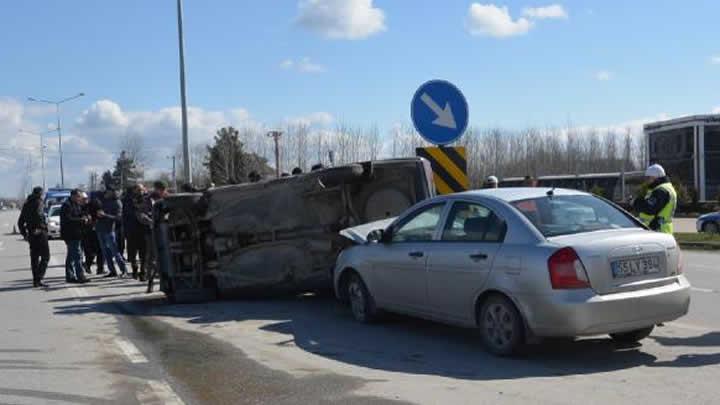 Samsun'da hrsz-polis kovalamacas