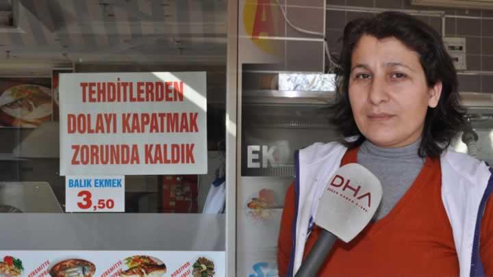 'Tehdit ediliyorum, kapalyz'