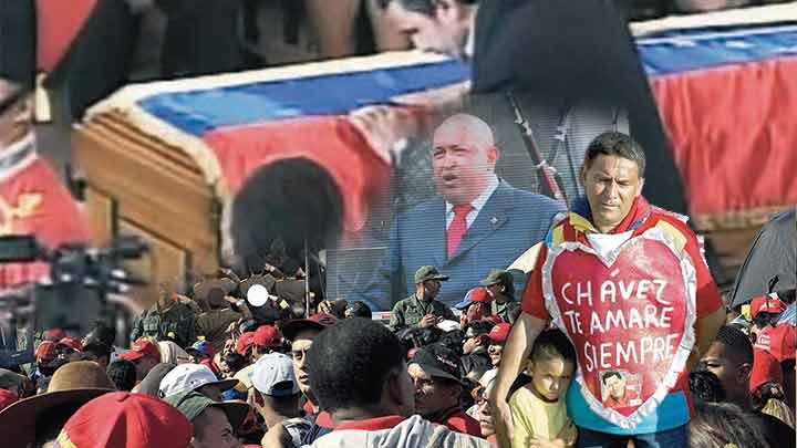 Gzya cokuya kart 'Chavez yayor, devrim sryor'