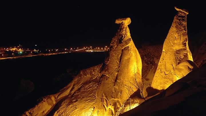 Kapadokya'ya turist akn