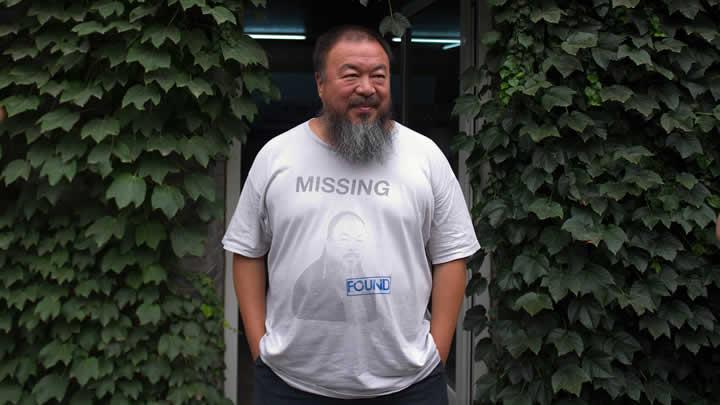 Ai Weiwei arkc oluyor