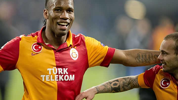 Galatasaray'n Schalke galibiyeti Twitter' sallad