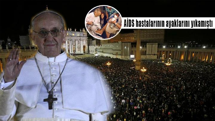 Yeni Papa Bergoglio facebook'u