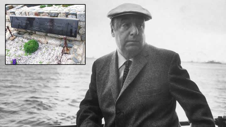 Neruda'nn mezar 8 Nisan'da alyor