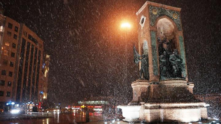 stanbul'da kar ya ne kadar srecek"