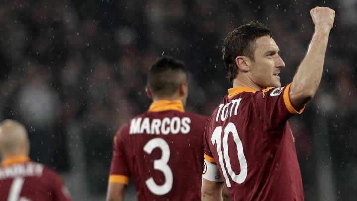 (Roma-Parma) Oynayan efsane Totti...