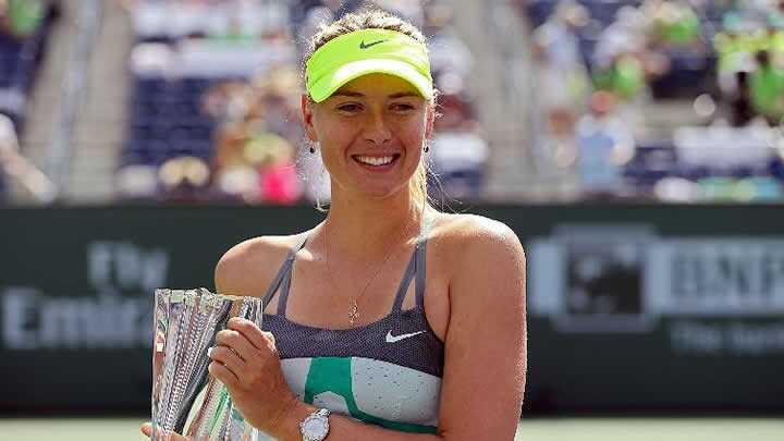 Indian Wells'in galibi Maria Sharapova