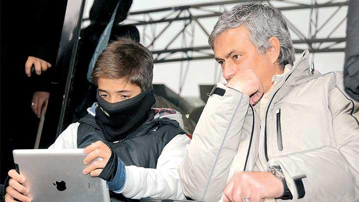 Mourinho'nun ifreleri JR'n iPad'inde