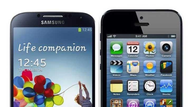 Galaxy S IV, iPhone 5′ten iki kat hzl