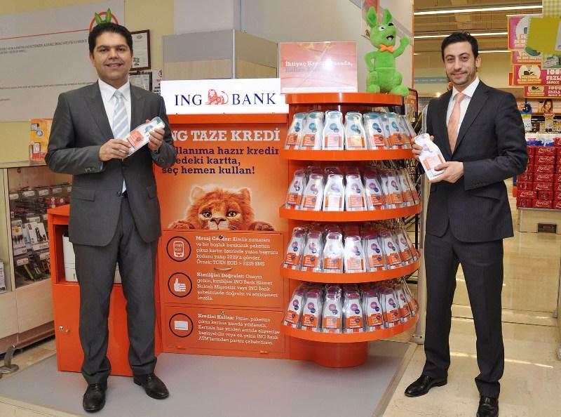 ING Bank, Migros maazalarnda kredi satacak