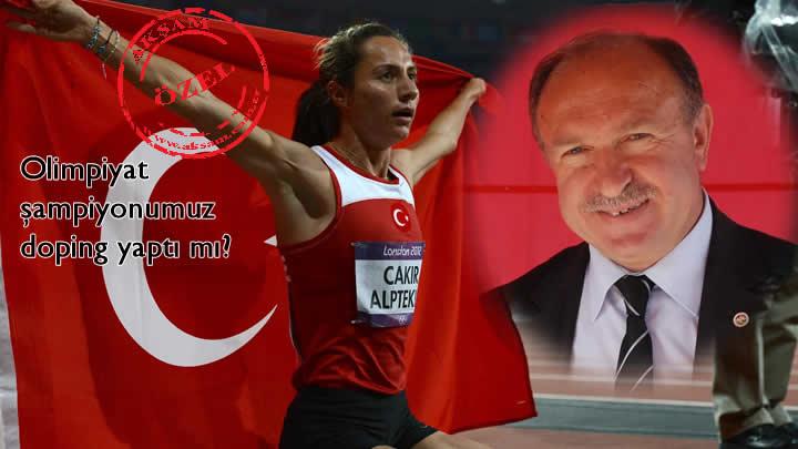 Atletizm Federasyonu Bakan'ndan doping aklamas!