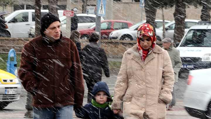 Sivas'ta kar hayat olumsuz etkiledi