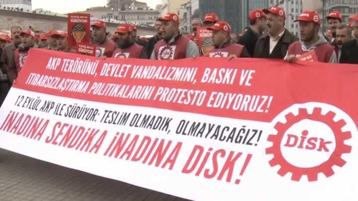 DSK'ten operasyon protestosu