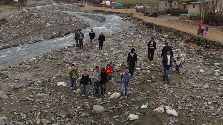 Bitlis'te heyalan ve takn yolu kapatt