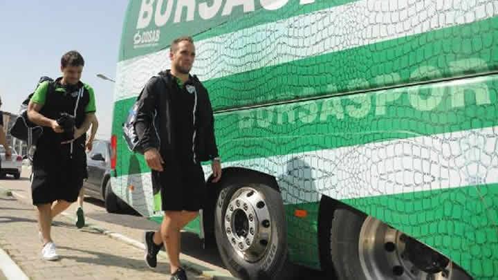 Bursaspor stanbul'a gitti