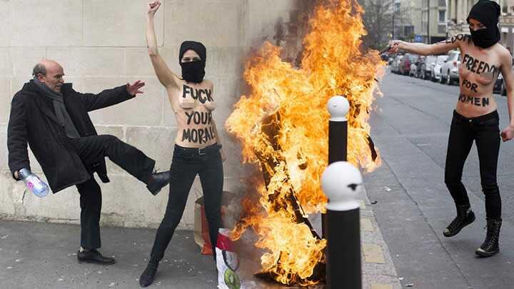 Femen'e uan tekme