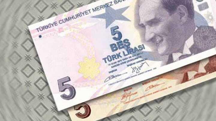 mor 5 lira  yeni banknot  5 lira morardi fotoraflar resimleri