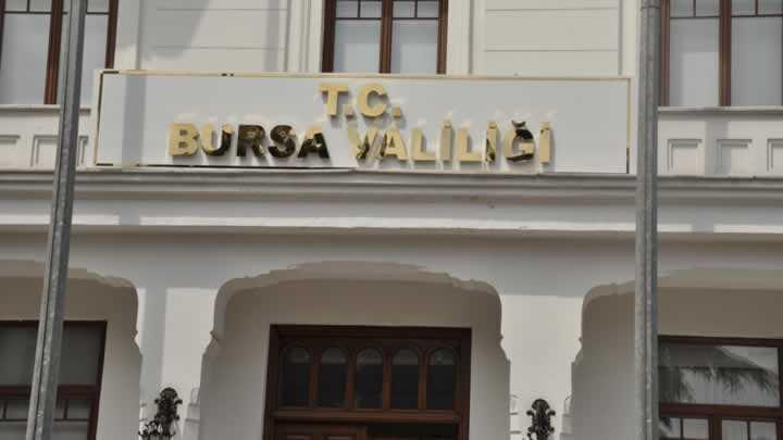Bursa Valilii T.C tabela fotoraflar resimleri