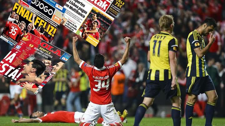 Avrupa basn Benfica'y gklere kard