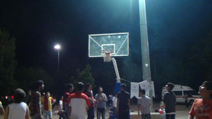 Batman'da streetball heyecan