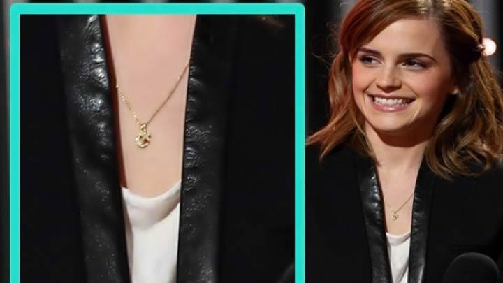 Emma Watson'n ay yldzl kolyesi hayranlarnn gznden kamad