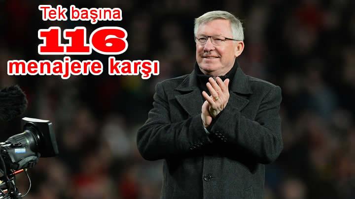 Alex Ferguson 116 menajere kar!