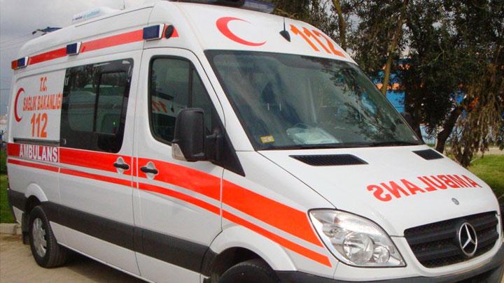 Ambulans beklerken doum yapt