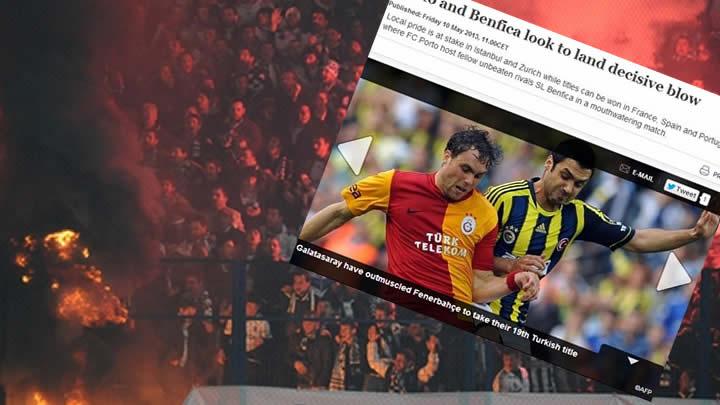 Fenerbahe Galatasaray derbisi UEFA'da 1 numara