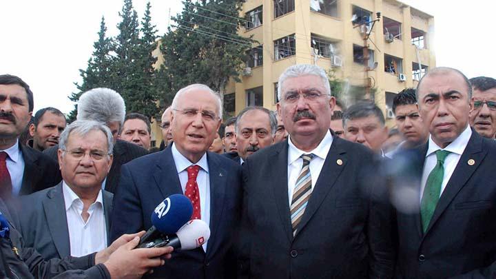 MHP'li Semih Yaln Hatay'da inceleme yapt