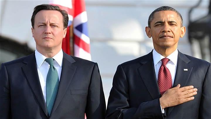 Obama ve Cameron'dan Suriyeli muhaliflere destek sz