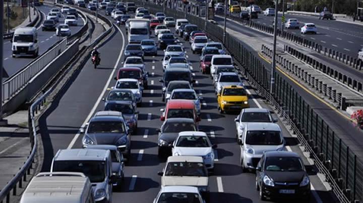 stanbul'da trafik adeta durdu