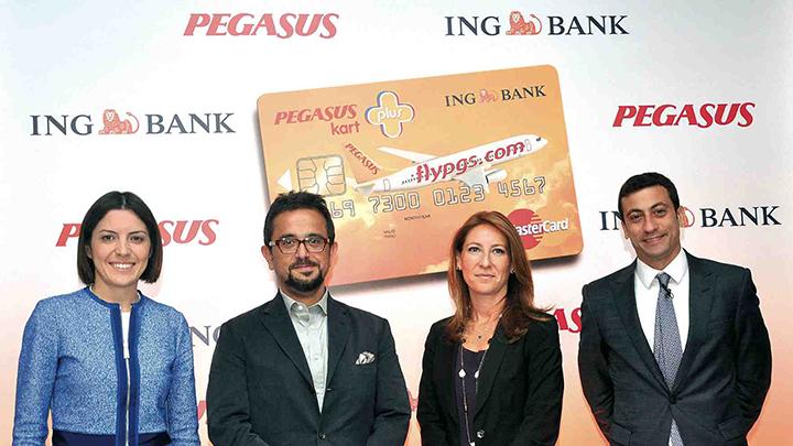 ING Bank, Pegasus ile hem karada hem havada uuracak